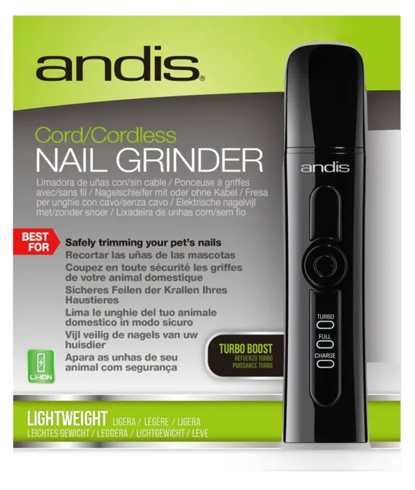 ANDIS CORD/CORDLESS NAIL GRINDER - Image 3