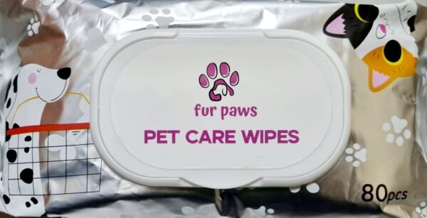 Furpaws Pet Wipes  80-pcs (5 in 1)