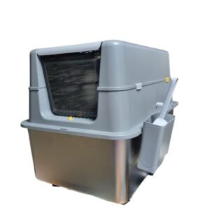 Furpaws Steel Base Cat Toilt ( 60*40*42 cm)