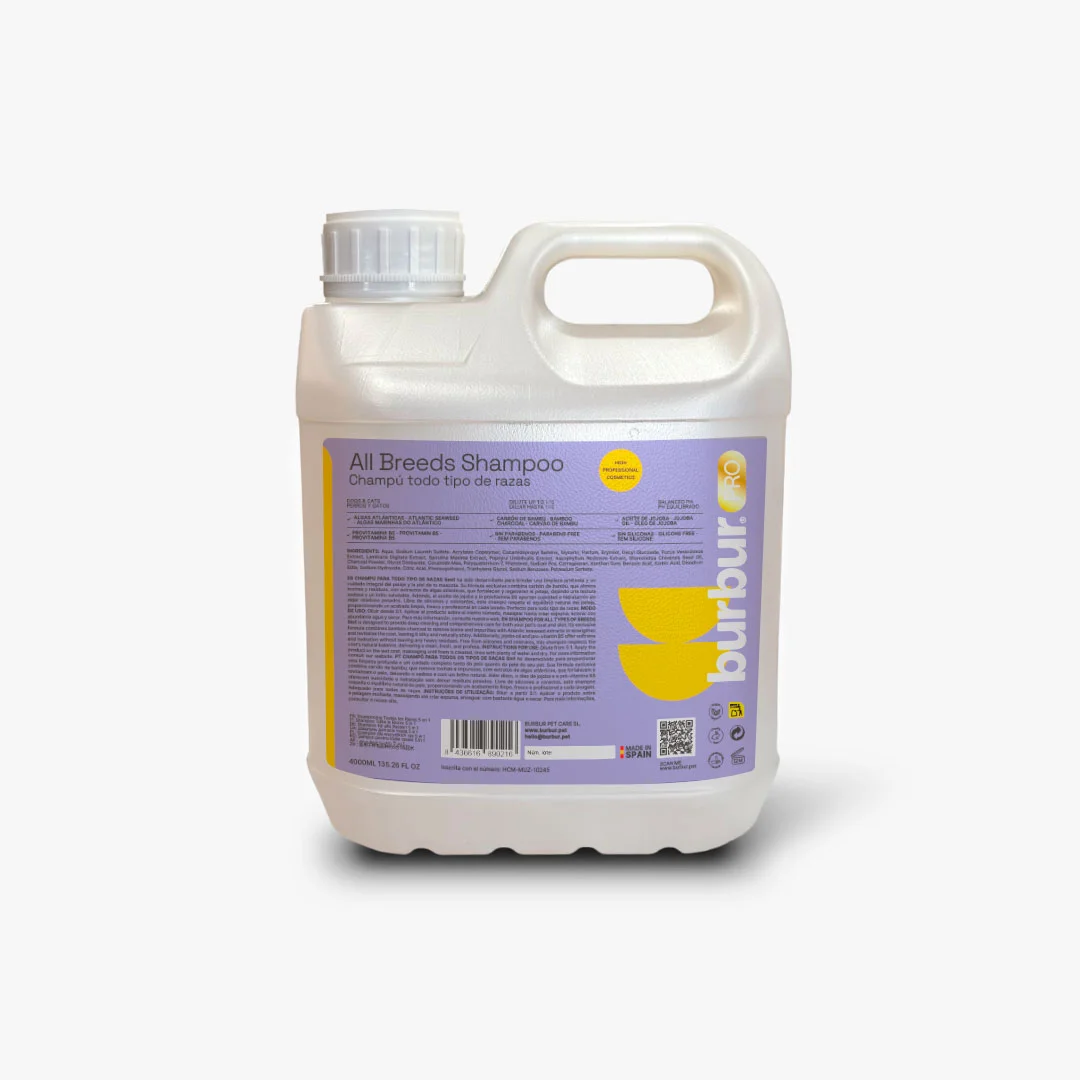 BURBURPRO SHAMPOO ALL BREEDS 5IN1 3800ML